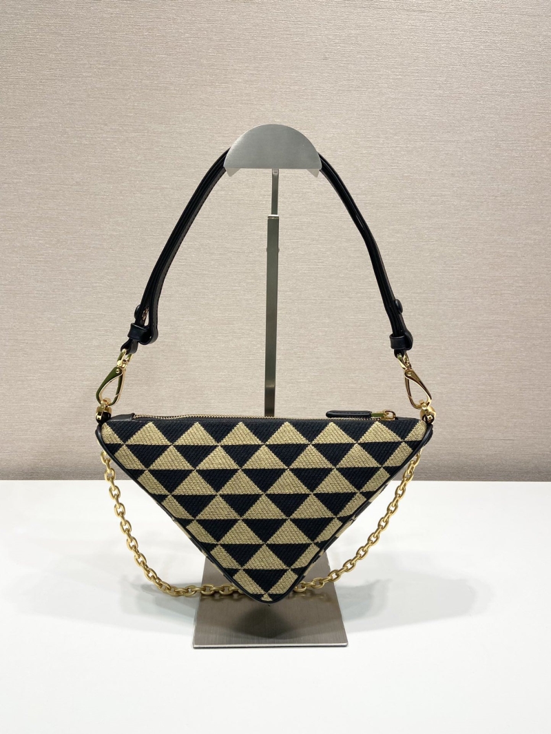 Pra*a triangle pouch